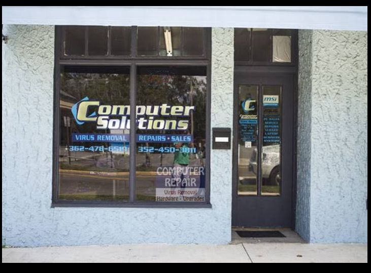 Computer Solutions storefront in Keystone Heights, FL